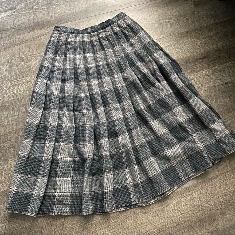 Pendleton Wool Pleated Skirt (XSP)